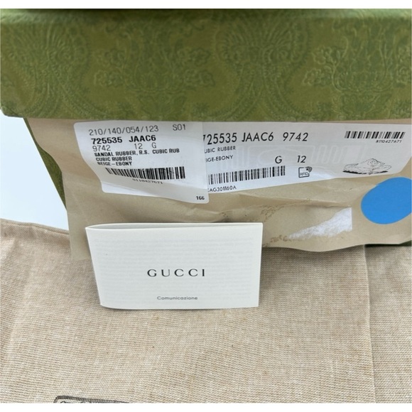 Gucci, GG monogram platform, sandals size 12 made in Italy - Picture 7 of 8